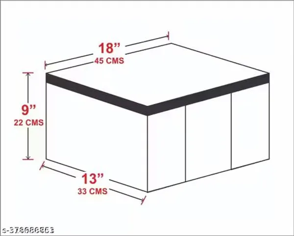 1-Compartment_Foldable_Fabric_Storage_Organizer_Box_-_Pink