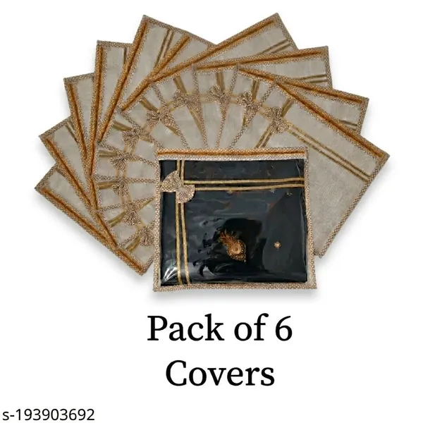 Pack_Of_6_|_Non_Woven_Single_Packing_Saree_Cover_Bag_With_Zip,_Cloth_Cover_|_Coffee
