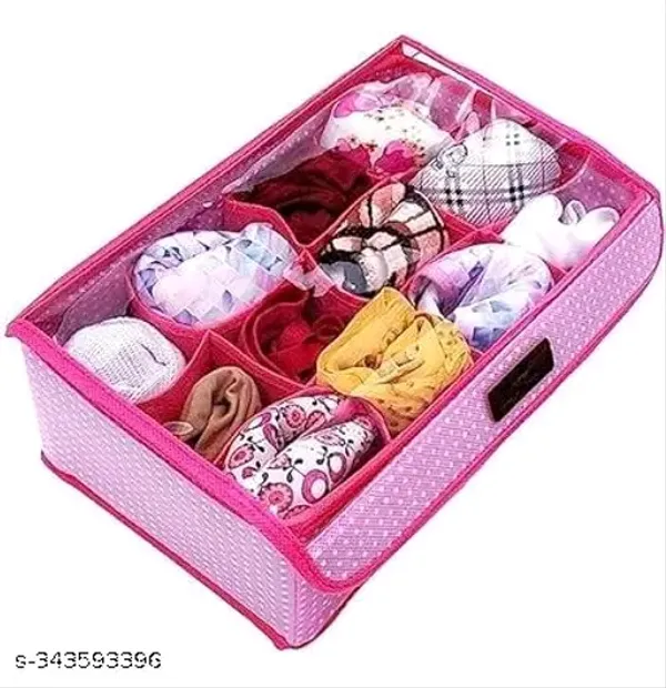 12-Compartment_Foldable_Fabric_Storage_Organizer_Box_-_Pink
