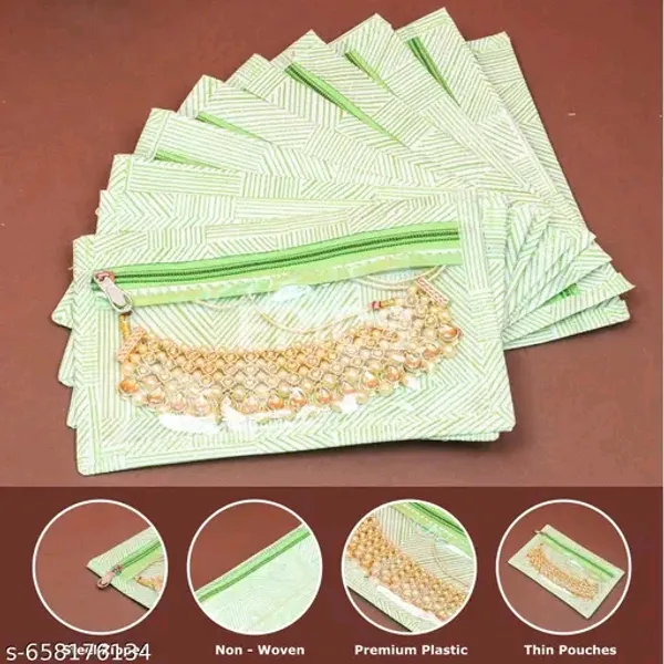 Premium_Jewelry_Organizer_Box_With_Transparent_Pouches_–_Non-Woven_Fabric,_Steel_Zipper,_Travel-Friendly_Jewelry_Storage_Case,_Ideal_For_Necklaces,_Earrings_&_Bangles_(Green)