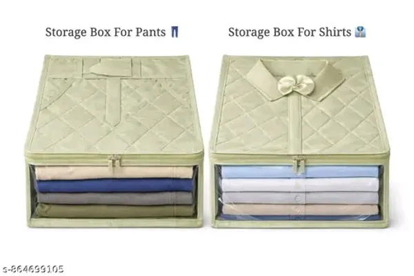 Pack_Of_2_|_Premium_Shirts_And_Pants_Cover_Storage_Box_Combo