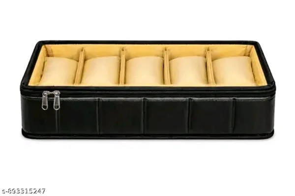 Premium_Mens_And_Womens_Watch_Box_Organiser_6_Slots_-_Vegan_Leather_Watch_Organizer_With_Glass_Window,_Luxury_Watches_Display_Case_For_Collectors,_Gift_Ready_Case