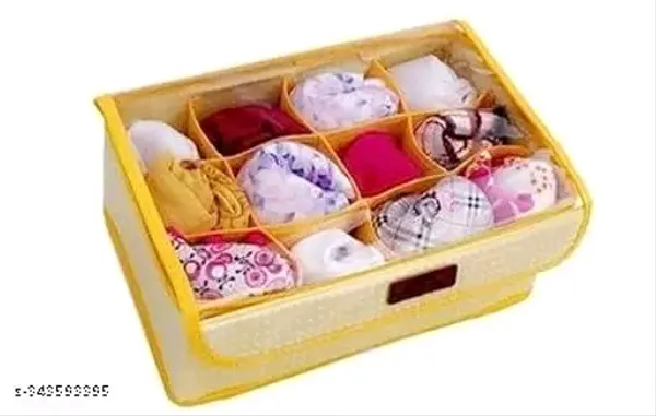 8-Compartment_Foldable_Innerwear_And_Lingerie_Storage_Organizer_Box_(Yellow)