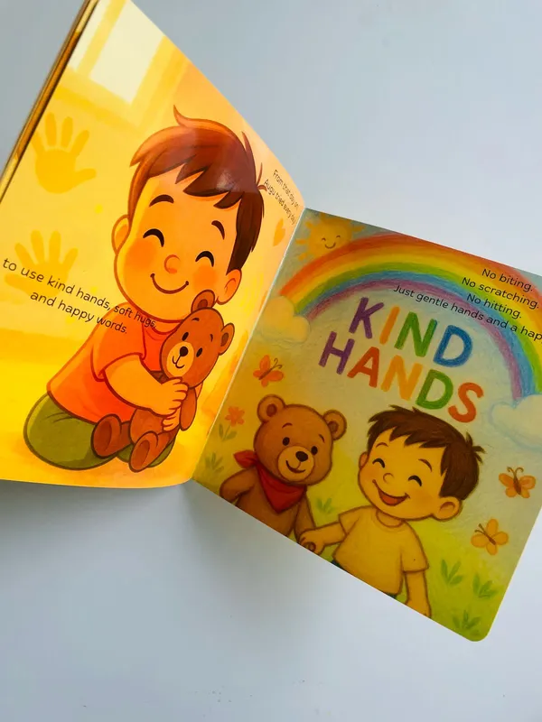 Augu_Learns_To_Be_Gentle_Children_Board_Book_By_Sakshi_Khanna_And_Neo_Says_No_Child_Safety_And_Confidence_Book_By_Sakshi_Bajaj_Pack_Of_2