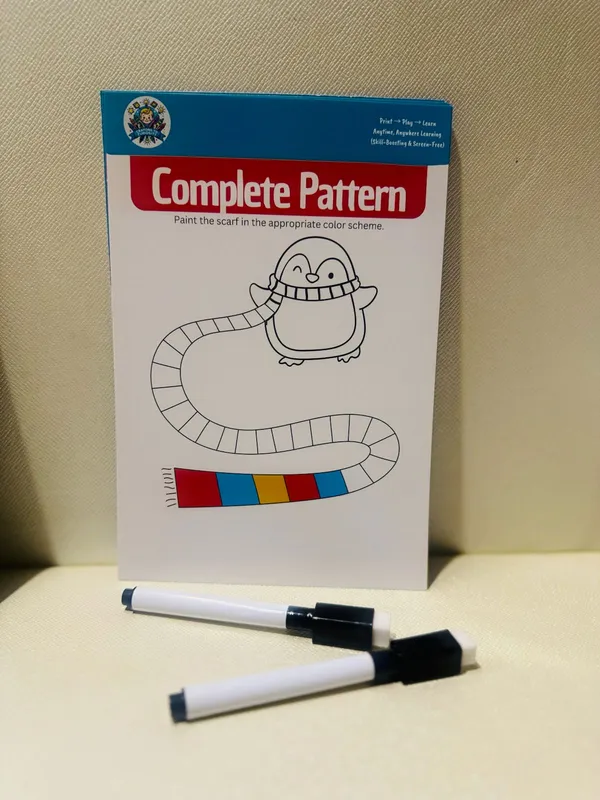 Educational_Learning_Activity_Cards_Set_Color_The_Number_And_Match_The_Letters_And_Complete_Pattern_And_Mini_Movers_Book_11_In_One_Adventures_Activity_Book_For_Kids_Pack_Of_2