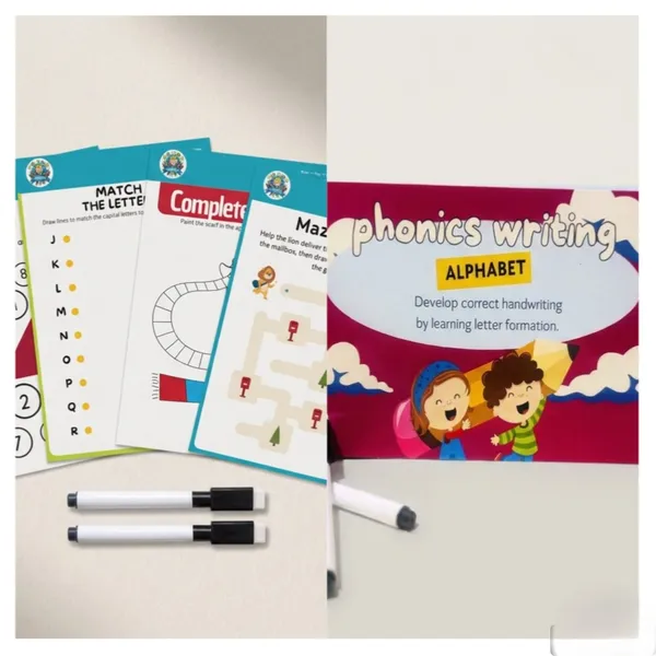 Phonics_Writing_Alphabet_Learning_Book_With_Flashcards_And_Dry_Erase_Marker_And_Educational_Learning_Activity_Cards_Set_Color_The_Number_And_Match_The_Letters_And_Complete_Pattern_Pack_Of_2