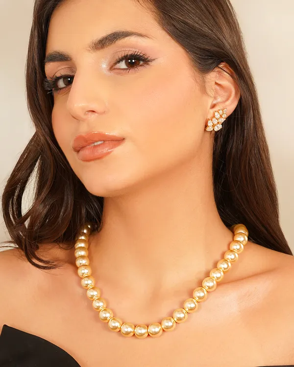 Basraa_Gold_Pearl_String_Necklace_Pearl_Size_12Mm
