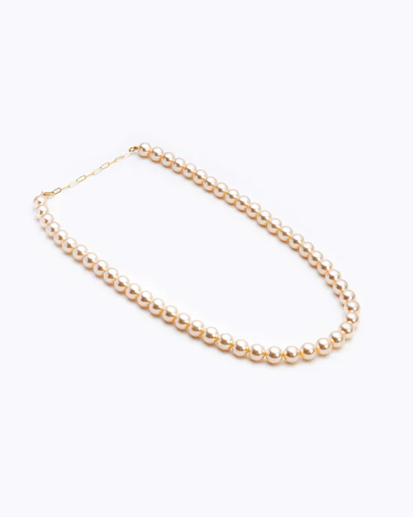 Basraa_Gold_Pearl_String_Necklace_Pearl_Size_12Mm