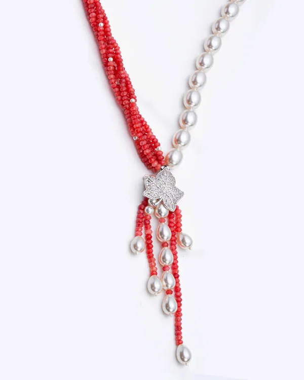Basraa_Red_Pearl_Statement_Necklace