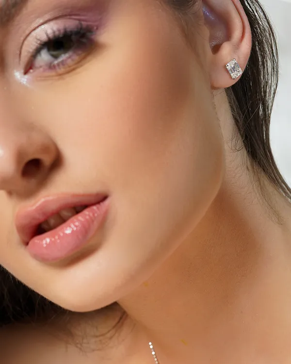 Basraa_Emerald_Cut_Moissanite_Studs