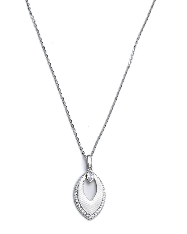 Basraa_Textured_Leaf_Drop_Necklace