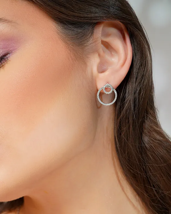 Twilight_Double_Circle_Moissanite_Earrings