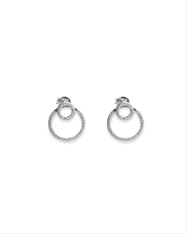 Twilight_Double_Circle_Moissanite_Earrings