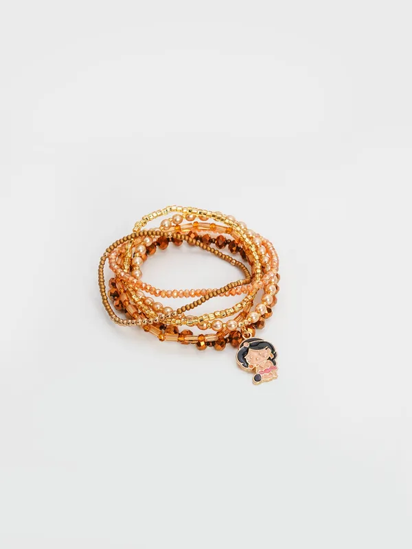 Elegant_Choco_Charm_Multi-Layer_Bracelet_Set