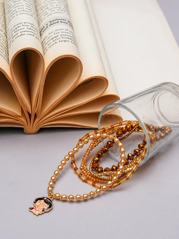 Elegant_Choco_Charm_Multi-Layer_Bracelet_Set