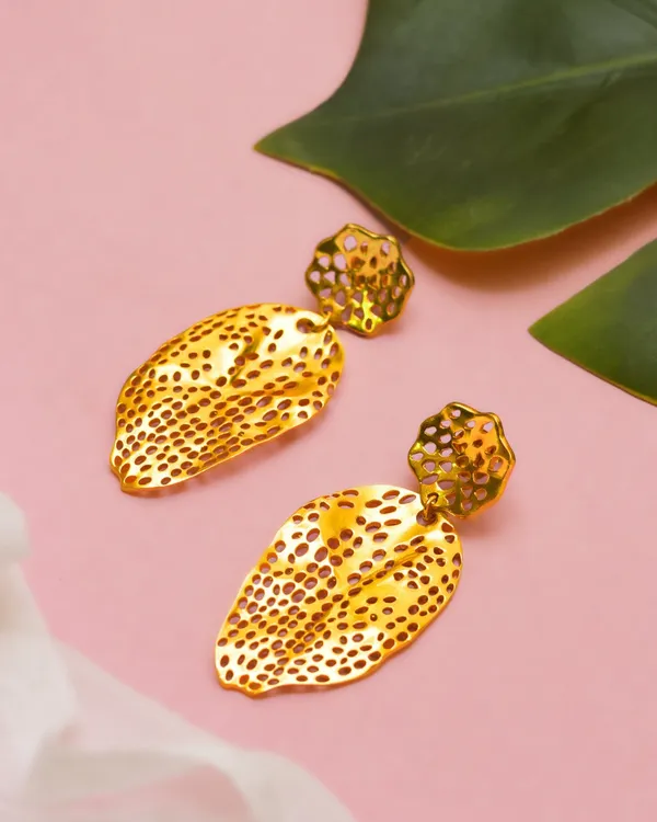 Golden_Coral_Bloom_Earrings
