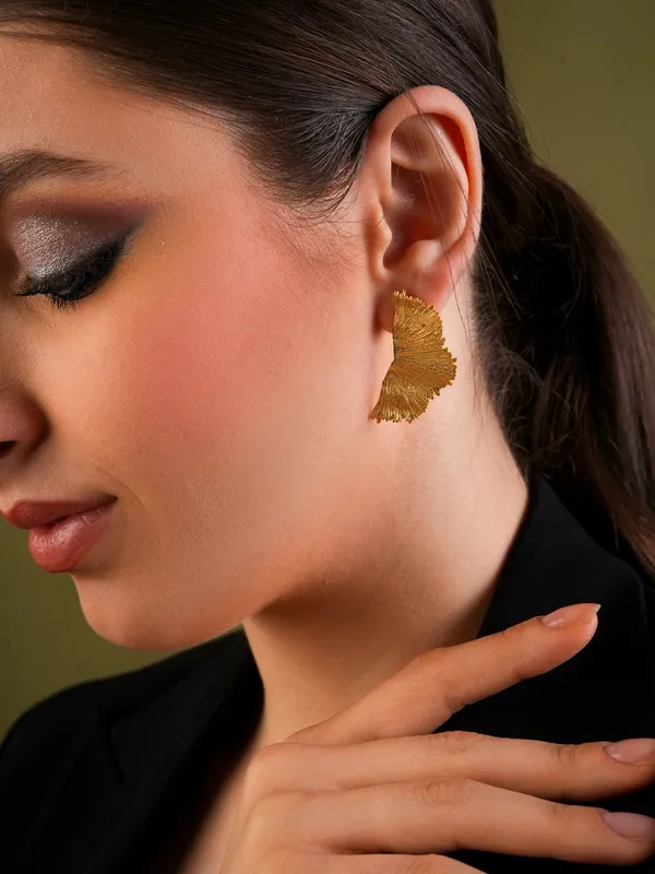 Aurora_Fan_Textured_Earrings