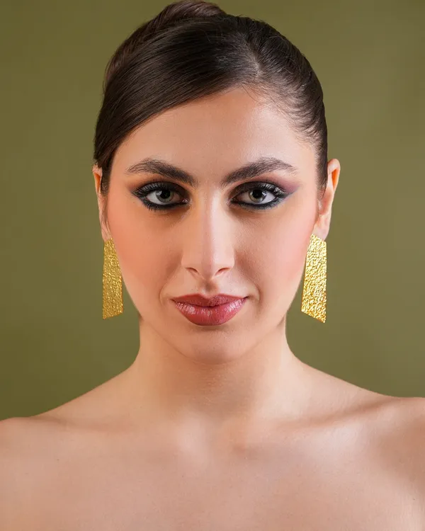Gilded_Edge_Hammered_Earrings