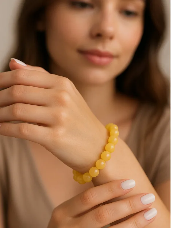Yellow_Calcite_Crystal_Bracelet_for_Positivity_&_Confidence