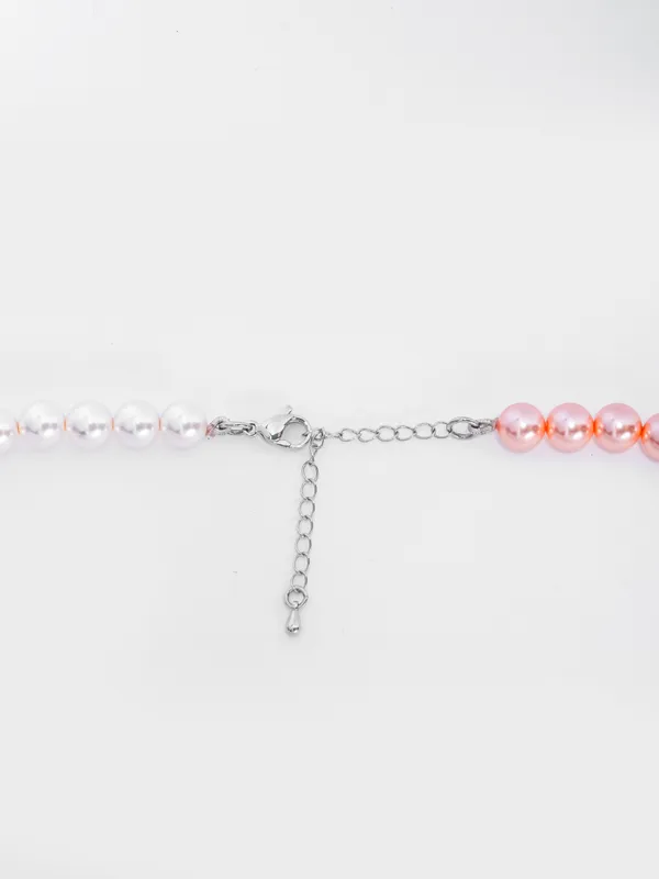 Basraa_Peach_Blush_Dual_Tone_Pearl_Necklace