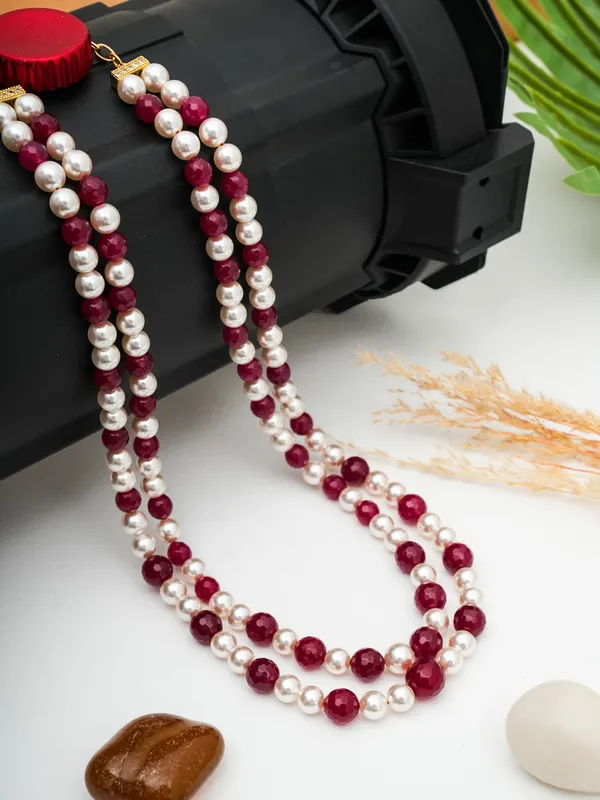 Basraa_Ruby_Red_Jade_Radiance_Dual_Layer_Pearl_Necklace