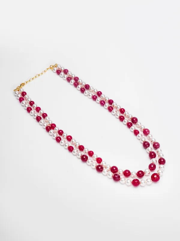 Basraa_Ruby_Red_Jade_Radiance_Dual_Layer_Pearl_Necklace