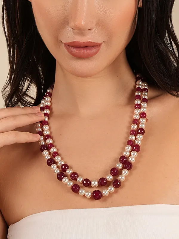 Basraa_Ruby_Red_Jade_Radiance_Dual_Layer_Pearl_Necklace