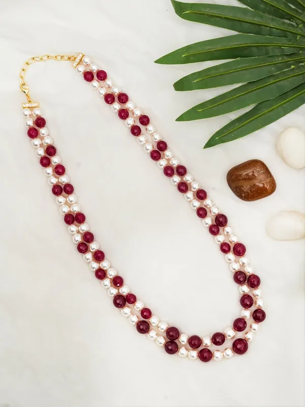 Basraa_Ruby_Red_Jade_Radiance_Dual_Layer_Pearl_Necklace