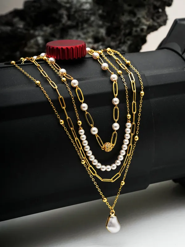 Basraa_Multi_Layer_Pearl_Amp_Gold_Drop_Necklace