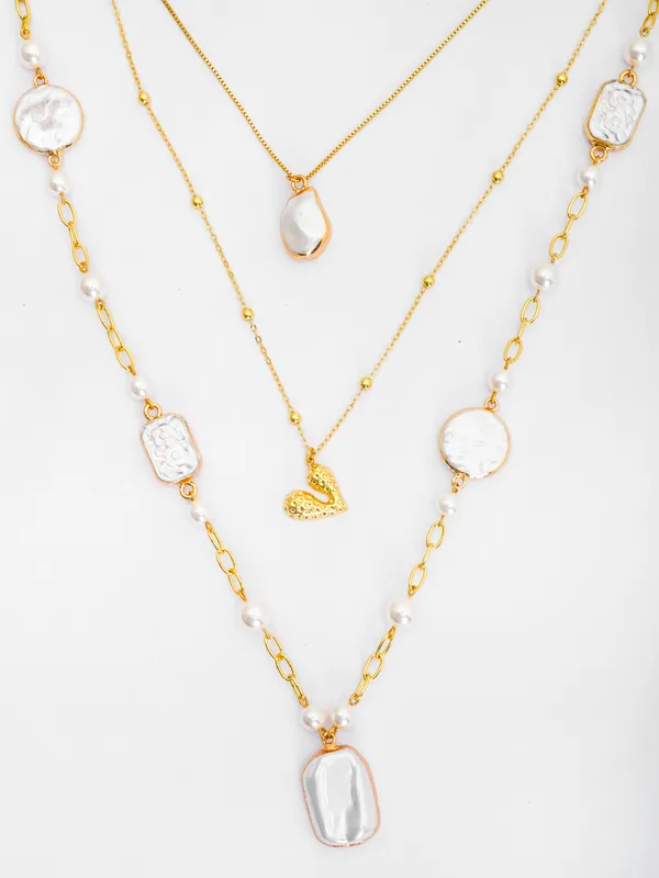 Basraa_Baroque_Pearl_Gold_Heart_Layered_Necklace_Luxe_Statement_Set