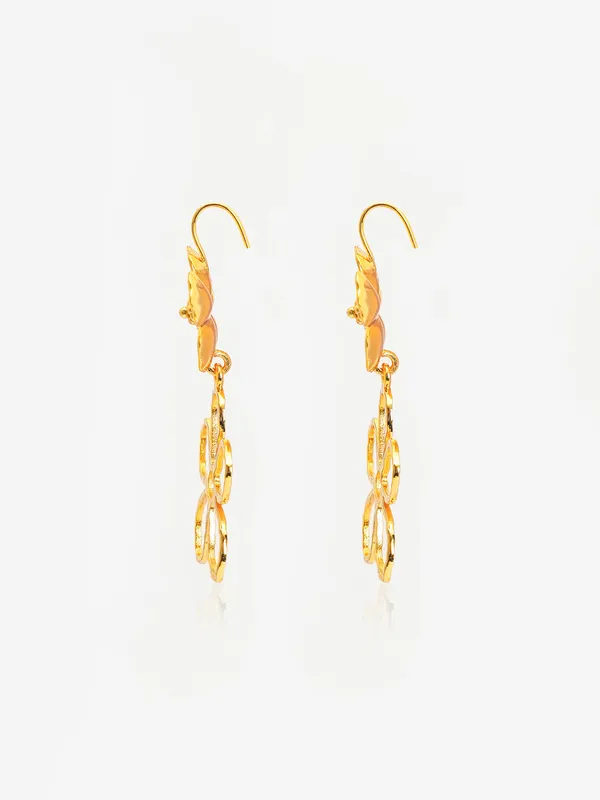 Golden_Bloom_Floral_Drop_Earrings_18K_Gold_Plated_Statement_Jewelry