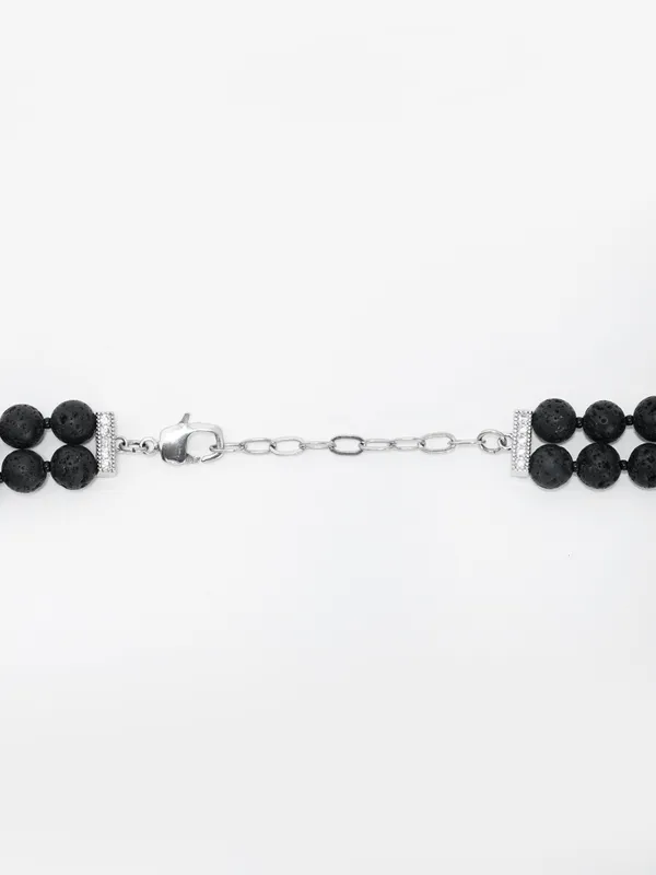 Black_Lava_Stone_Pyrite_Layered_Necklace_With_Shell_Pearl_Pendant_Basraa_Luxe_Collection
