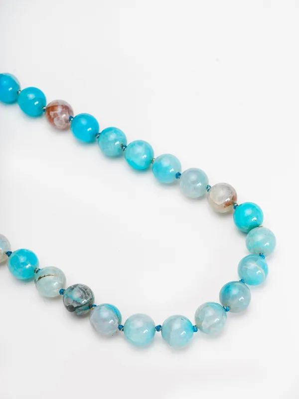 Ocean_Blue_Agate_Beaded_Necklace