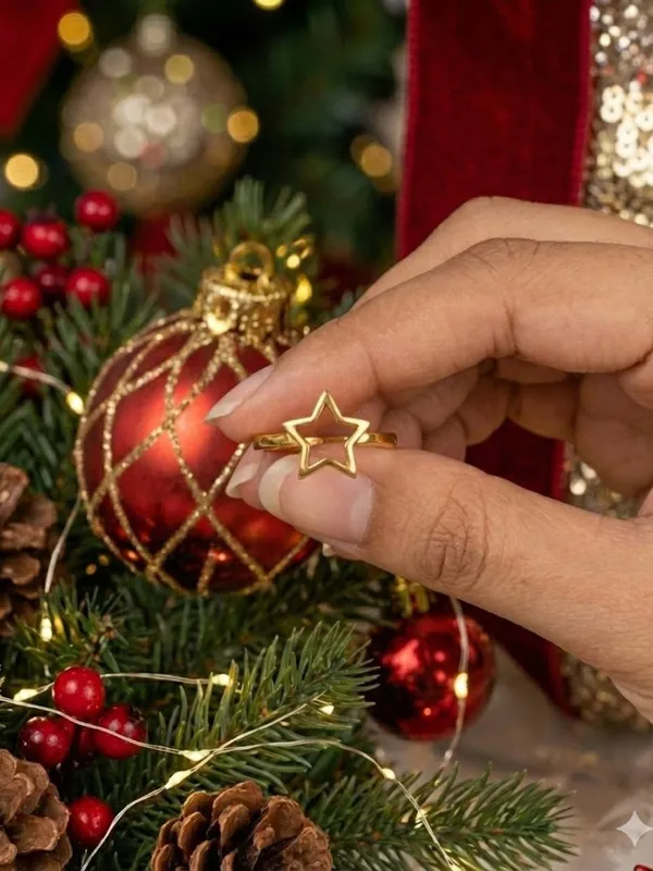 Basraa_92_5_Sterling_Silver_Gold_Plated_Star_Outline_Ring_For_Women