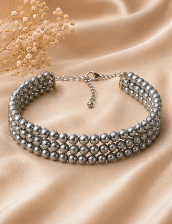 Three-Strand_Grey_Pearl_Choker