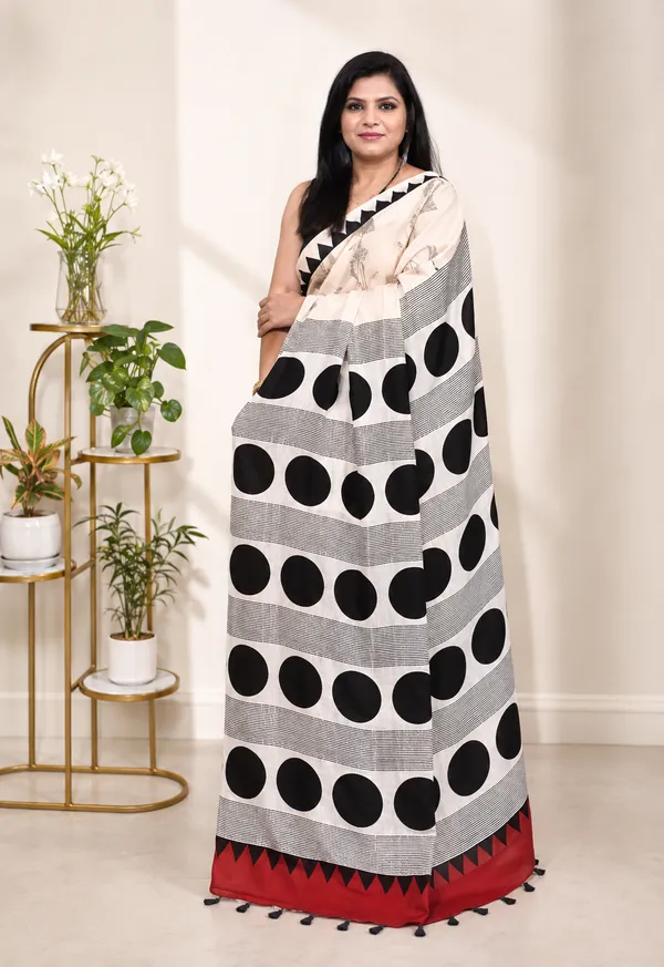 Ajrakh_Black_Handblock_Modal_Silk_Saree