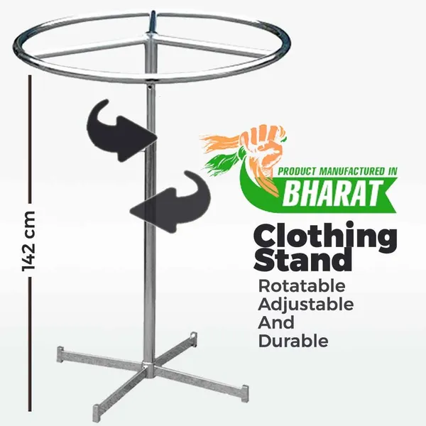 Silver_Stainless_Steel_Premium_Garment_Stand_For_Wardrobe