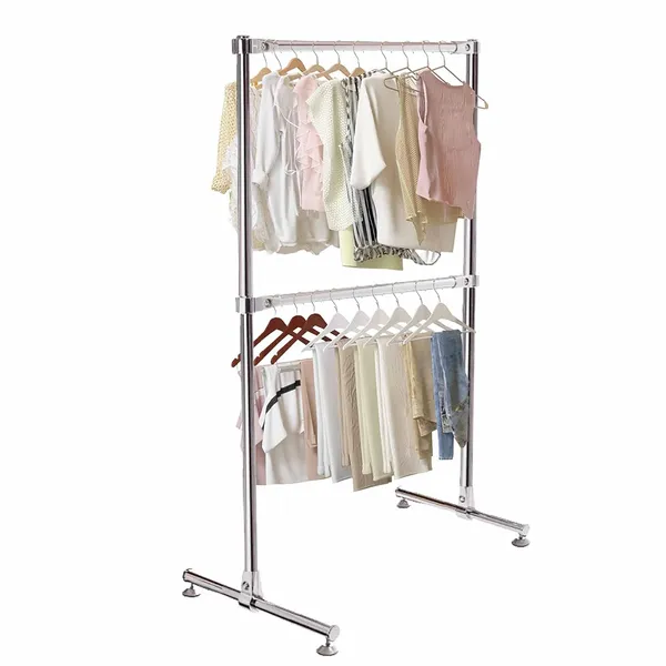 Silver_Metal_Premium_Garment_Stand_For_Wardrobe