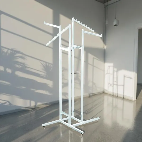 White_Metal_Premium_Garment_Stand_For_Wardrobe