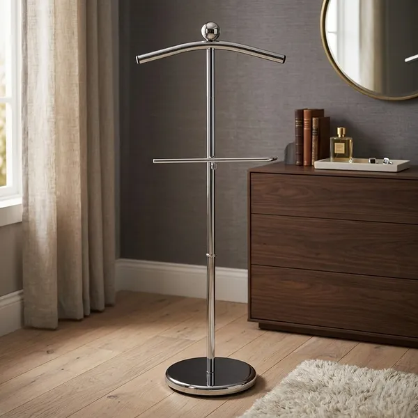 Chrome_Silver_Stainless_Steel_Premium_Coat_Rack_For_Wardrobe