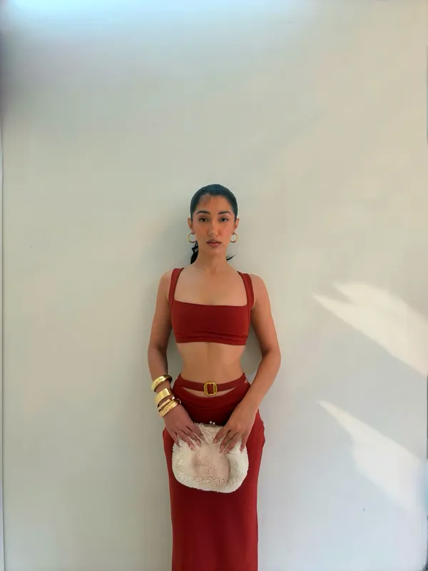 From_Day_To_Night_Skirt_Set_-_Chilli_Oil_Red