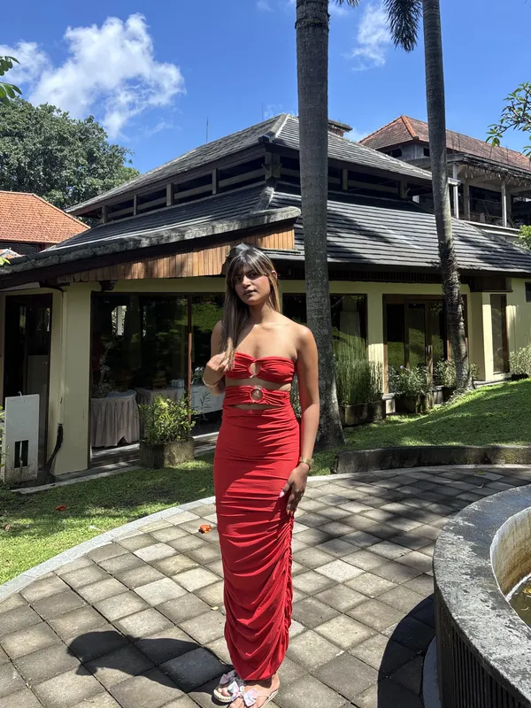Sundowners_Beaming_Skirt_Set_-_Fiery_Red