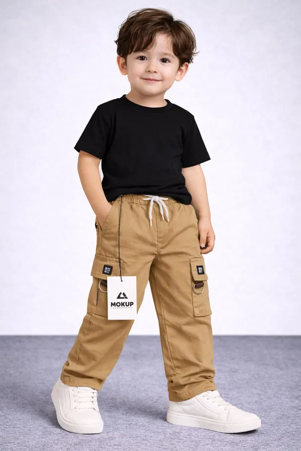 Woxaa_Baby_Boys_&_Baby_Girls_Cargo_Pants