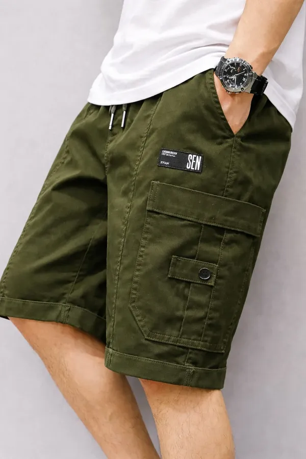 Men_Multicolor_Cargo_Shorts