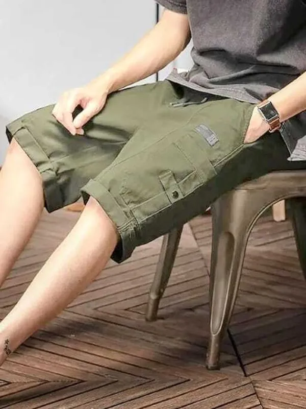 Men_Multicolor_Cargo_Shorts