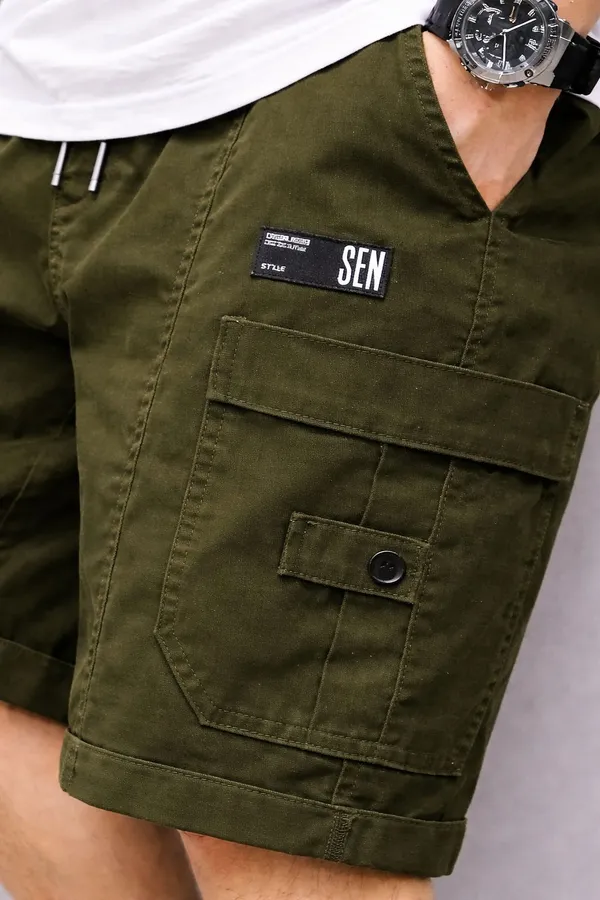 Men_Multicolor_Cargo_Shorts