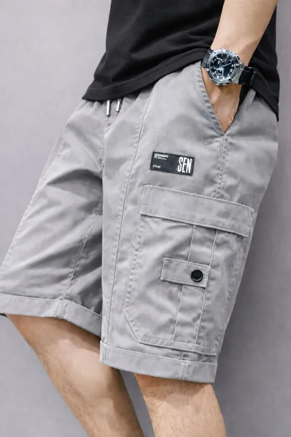 Men_Multicolor_Cargo_Shorts
