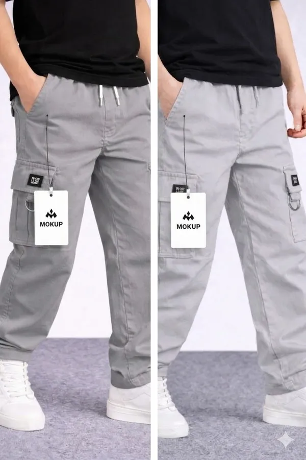 Woxaa_Baby_Boys_&_Baby_Girls_Cargo_Pants_Pack_of_2