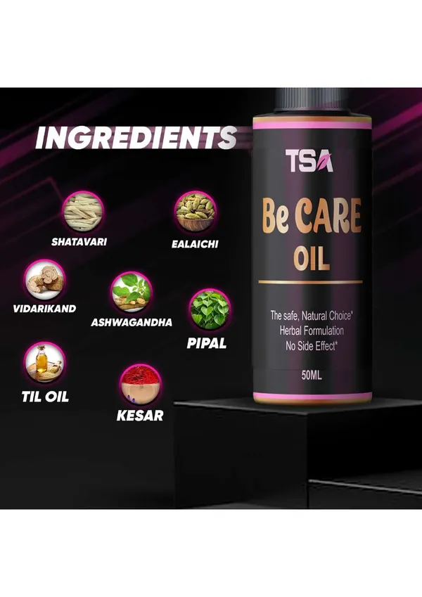 Be_Care_Breast_Capsule_&_Oil_-_Herbal_Health_Supplement_With_Aloe_Vera,_Shatavari_&_Vidarikand_(30_Capsules,_50ml)