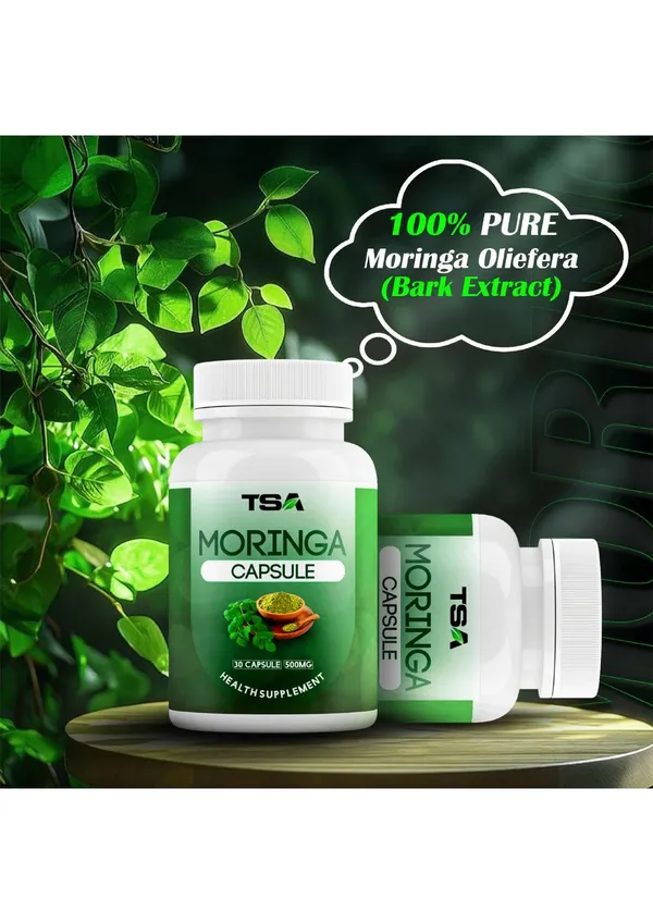Moringa_Capsule_-_Natural_Health_Supplement_(30_Capsules,_500Mg)
